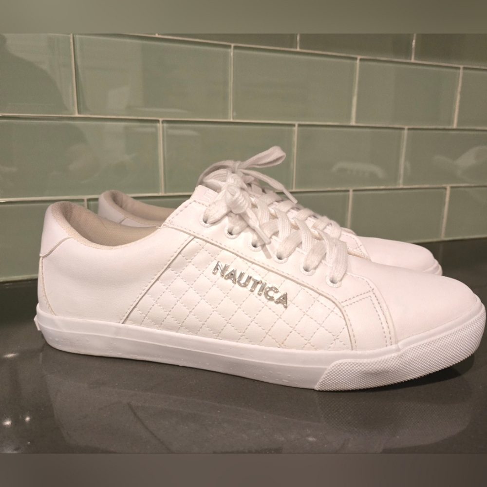 Nautica Women's White Sneakers